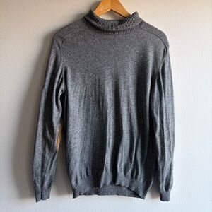 D&G Men's Gray Turtleneck Sweater